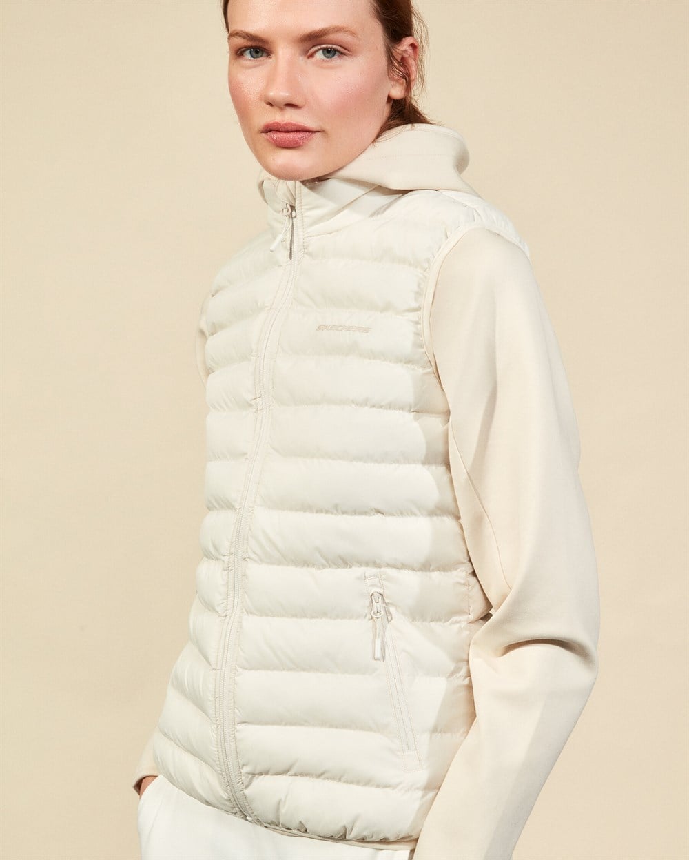 Skechers Outerwear W Basic Lightweight Vest Kadın Yelek Giyim - S202109-614