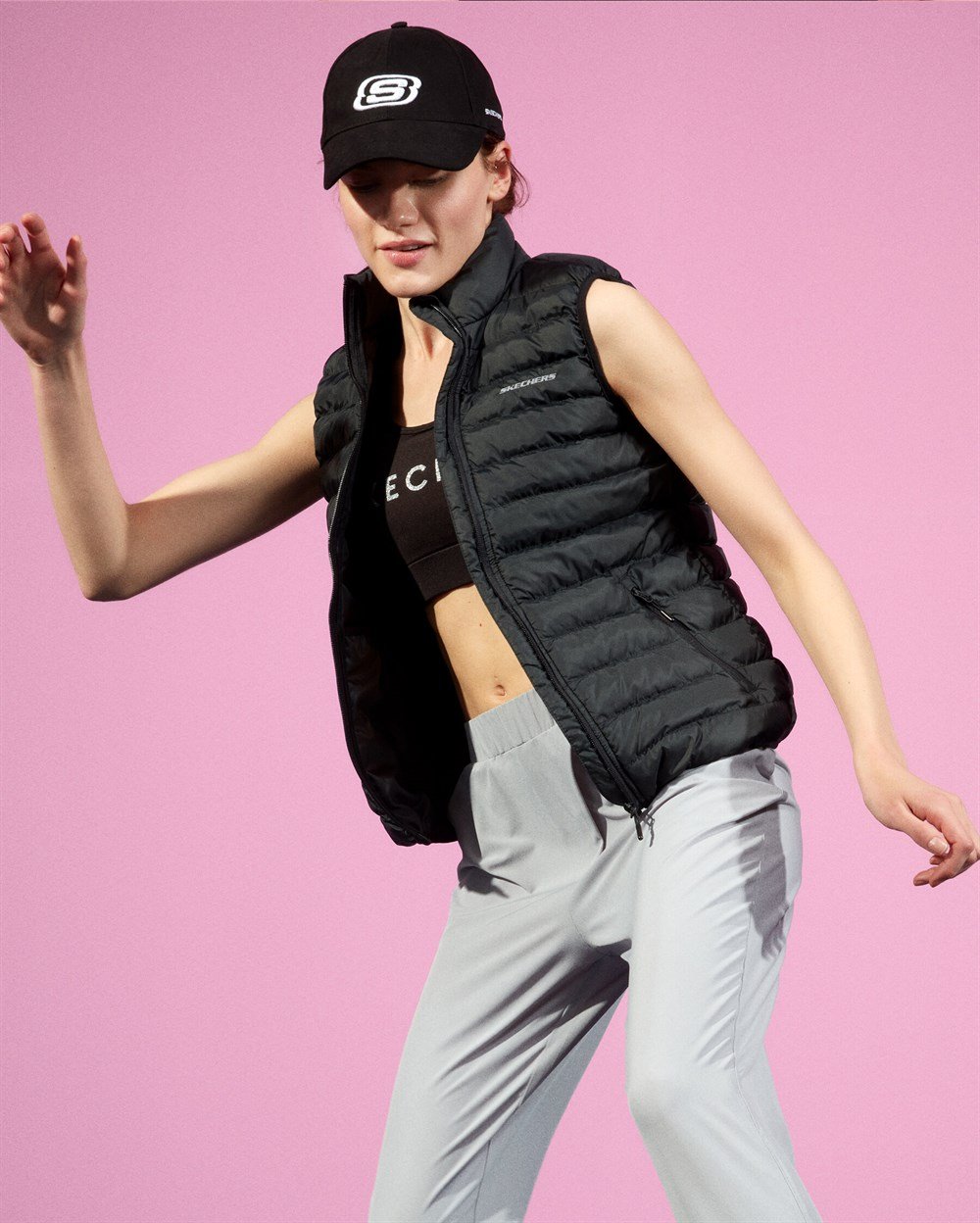 Skechers Outerwear W Basic Lightweight Vest Kadın Yelek Giyim - S202109-001