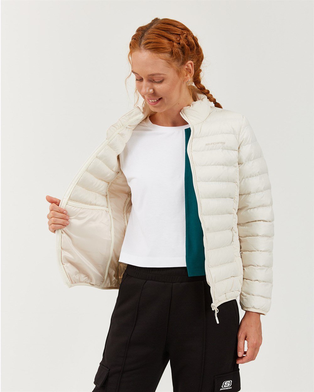 Skechers Outerwear W Lightweight Jacket Kadın Mont & Kaban - S202720-580