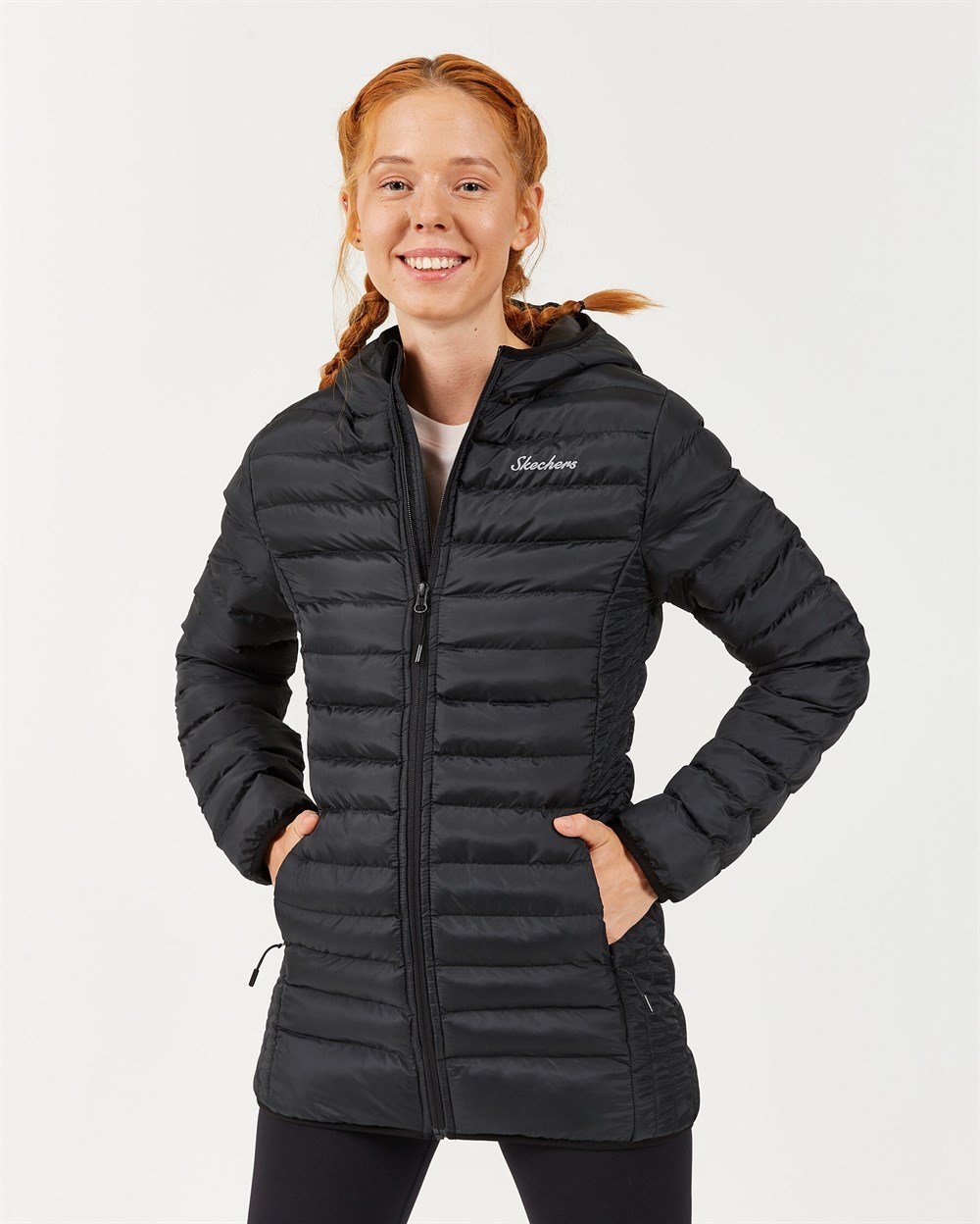 Skechers Outerwear W Long Padded Jacket Kadın Mont & Kaban - S202502-001