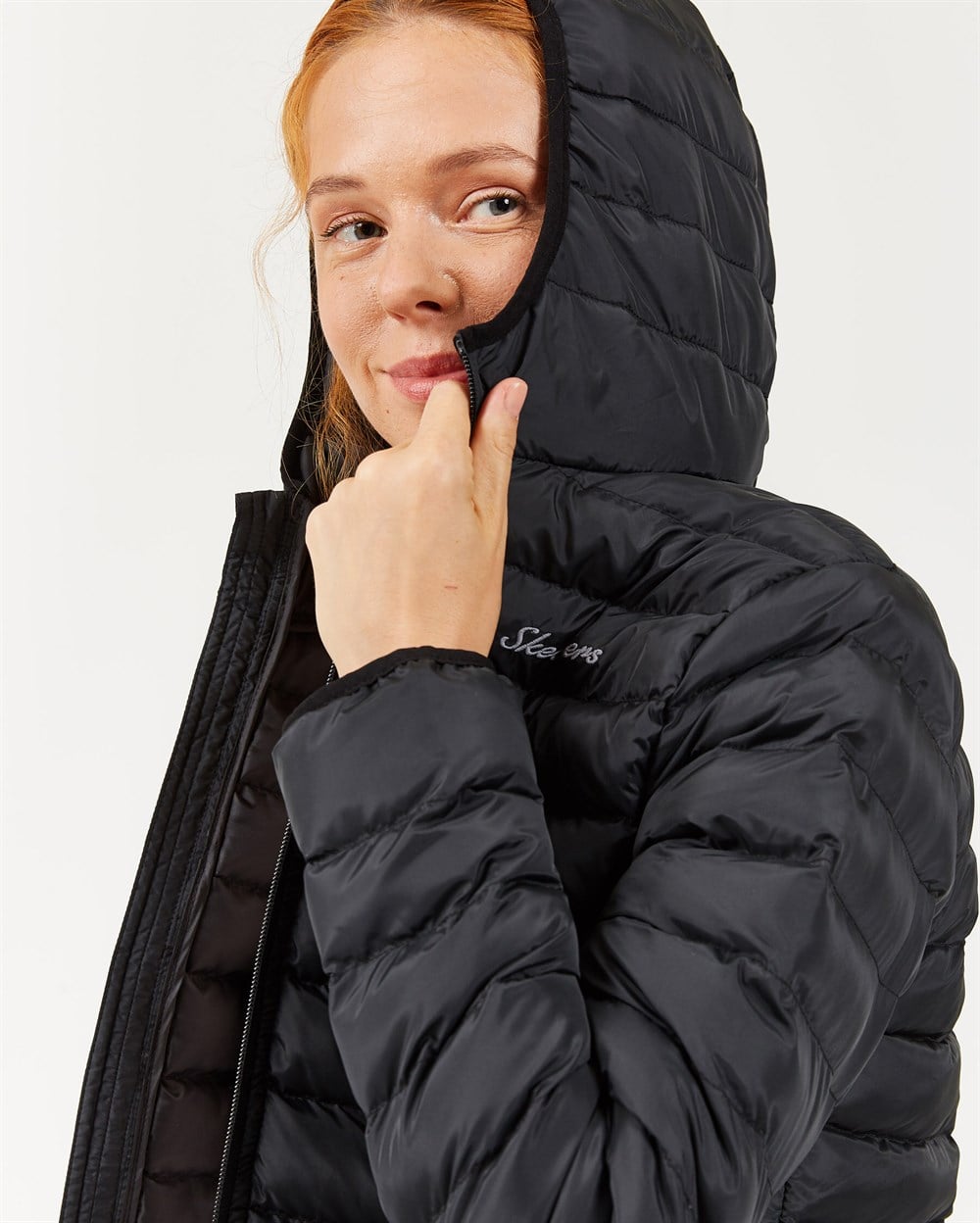 Skechers Outerwear W Long Padded Jacket Kadın Mont & Kaban - S202502-001