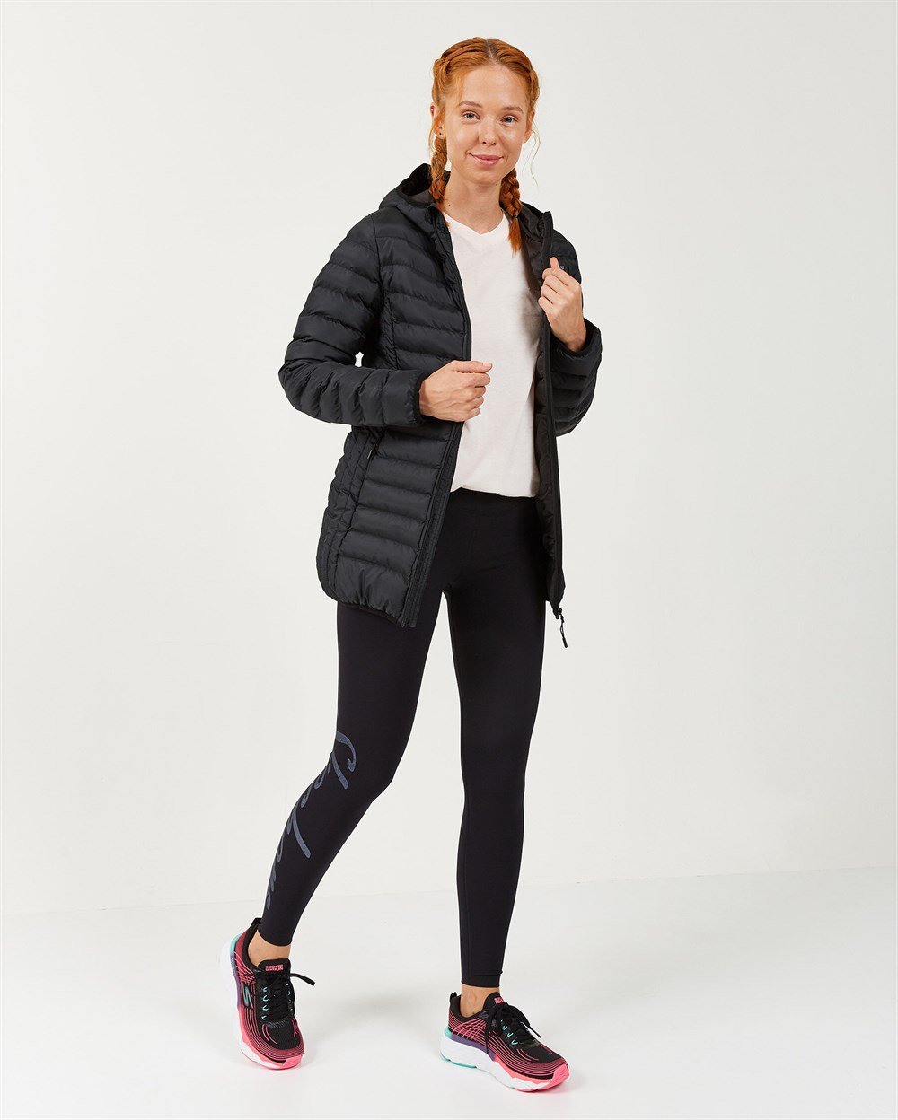 Skechers Outerwear W Long Padded Jacket Kadın Mont & Kaban - S202502-001