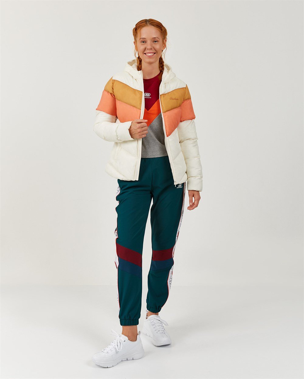Skechers Outerwear W Padded Midweight Jacket Kadın Mont & Kaban - S202128-034