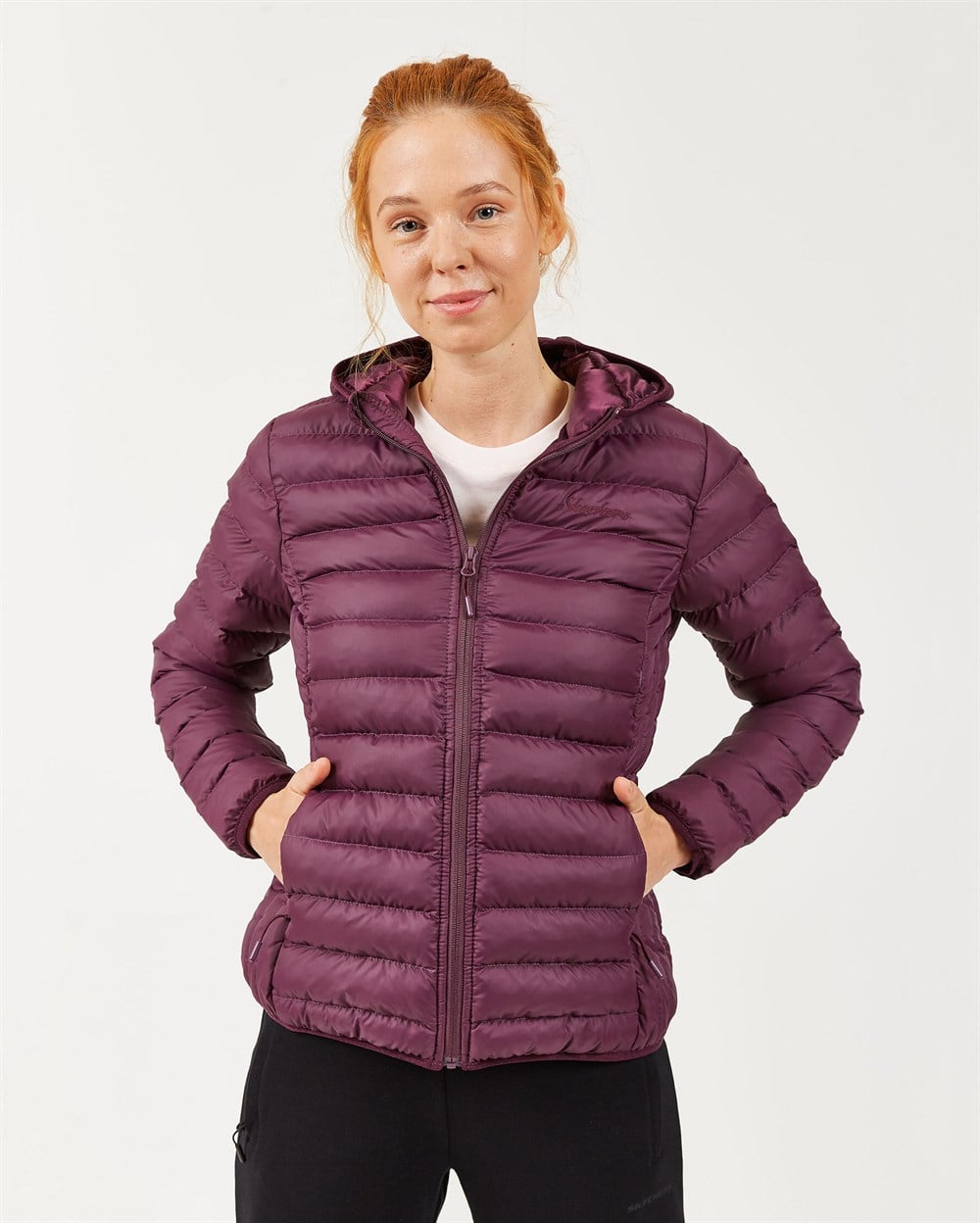 Skechers Outerwear W Padded St Hd Lightweight Jacket Kadın Ceket - S202117-500