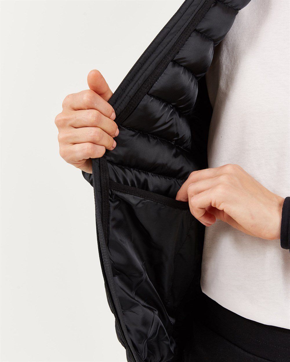 Skechers Outerwear W Padded St Hd Lightweight Jacket Kadın Mont & Kaban - S202117-001
