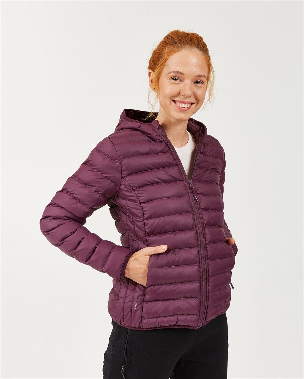 Skechers Outerwear W Padded St Hd Lightweight Jacket Kadın Ceket - S202117-500