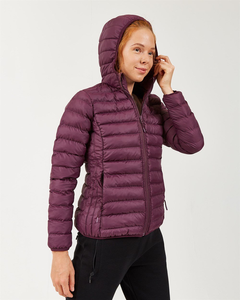 Skechers Outerwear W Padded St Hd Lightweight Jacket Kadın Ceket - S202117-500