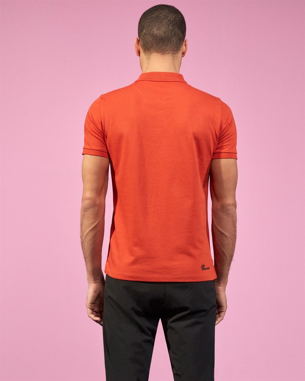 Skechers Polo M Short Sleeve Polo Erkek Turuncu Üst & T-shirt - S211800-700