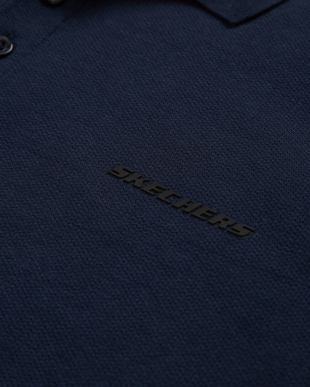 Skechers Polo M Short Sleeve Polo Erkek Lacivert Günlük T-shirt - S211800-410