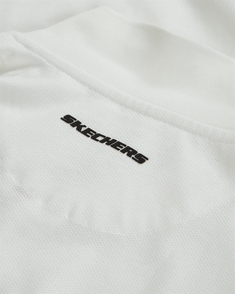 Skechers Polo M Short Sleeve Polo Erkek Beyaz Günlük T-shirt - S211800-102