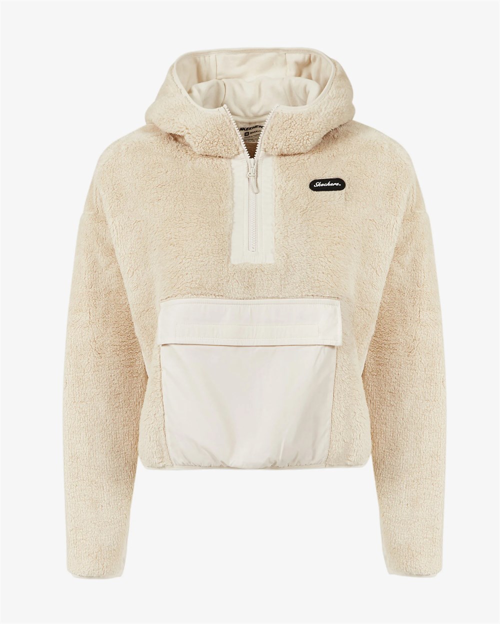 Skechers Sherpa W 14 Zip Hoodie Kadın Sweatshirt Polar - S202194-580