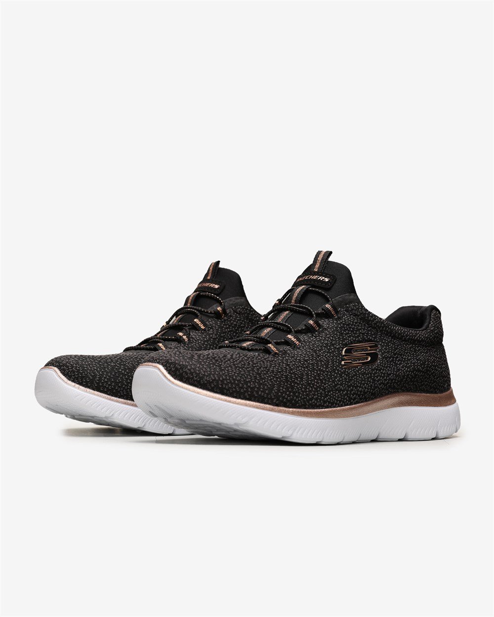 Skechers Summits - Fresh Take Kadın Siyah Günlük Ayakkabı - 12998 BKGD