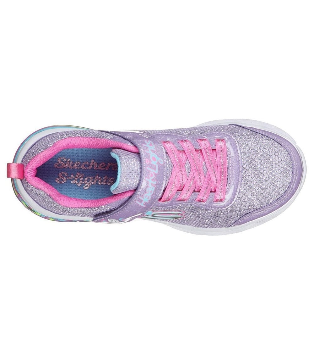 Skechers Sweetheart Lights - Shimmer S Kız Çocuk Mor Günlük Ayakkabı - 302304L LVMT