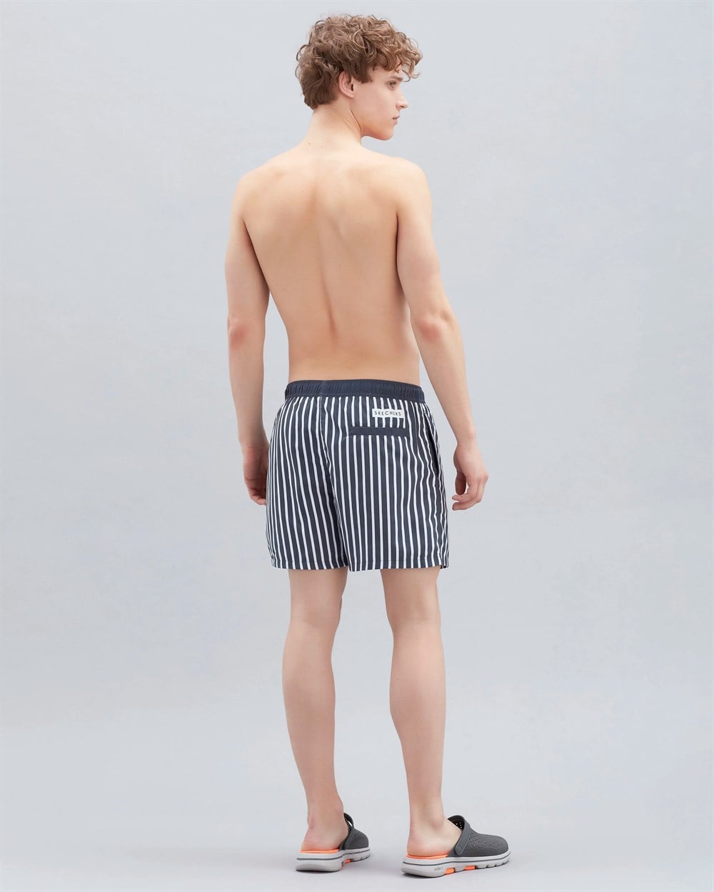 Skechers Swimwear M 5 İnch Swimshort Erkek Lacivert Günlük Şort - S221062-410