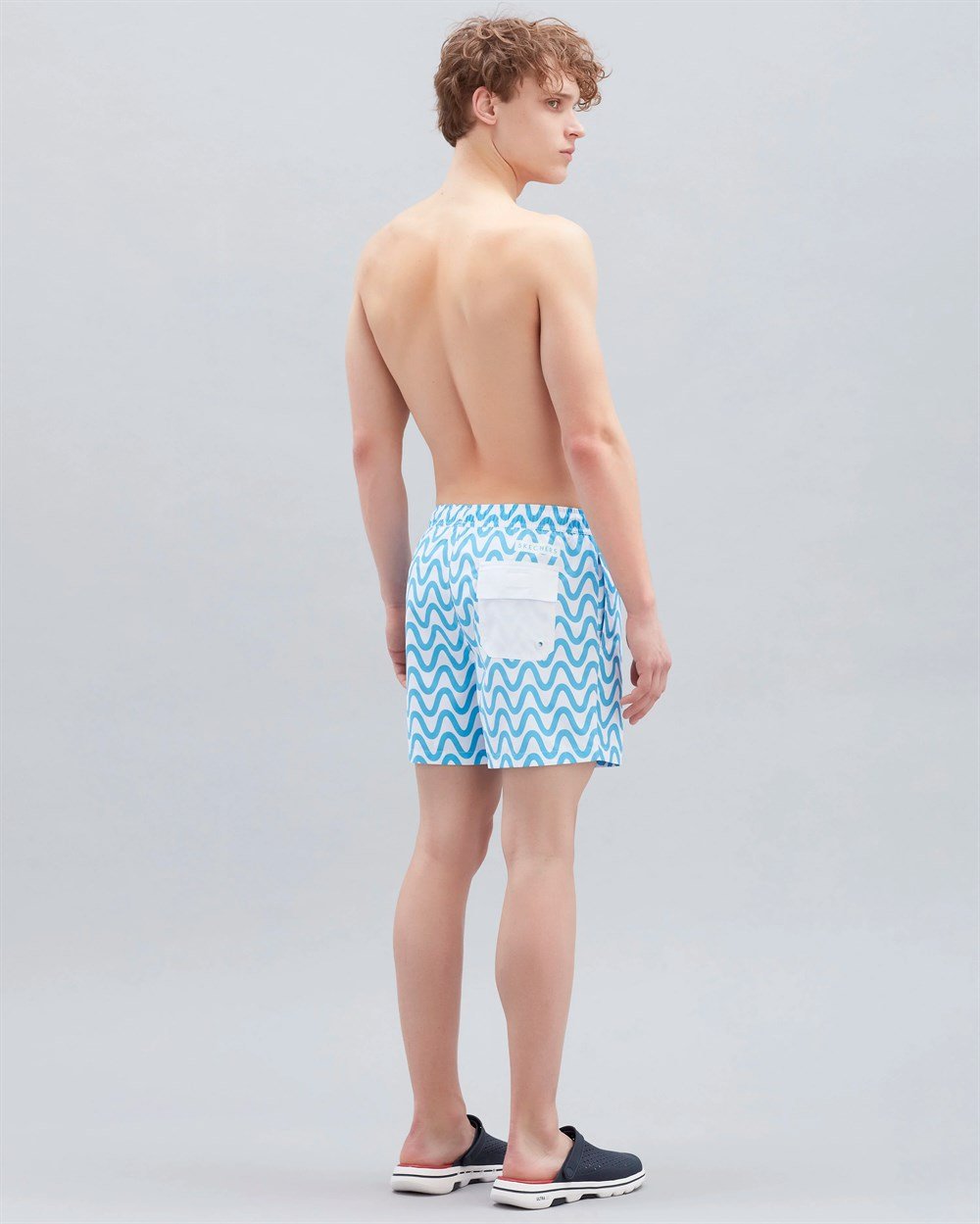 Skechers Swimwear M 5 İnch Swimshort Erkek Mavi Günlük Şort - S221080-400
