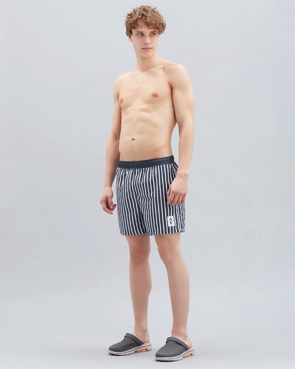 Skechers Swimwear M 5 İnch Swimshort Erkek Lacivert Günlük Şort - S221062-410