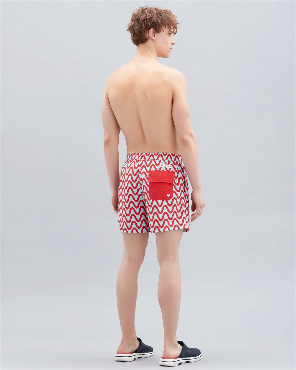 Skechers Swimwear M 5 İnch Swimshort Erkek Kırmızı Günlük Şort - S221080-600