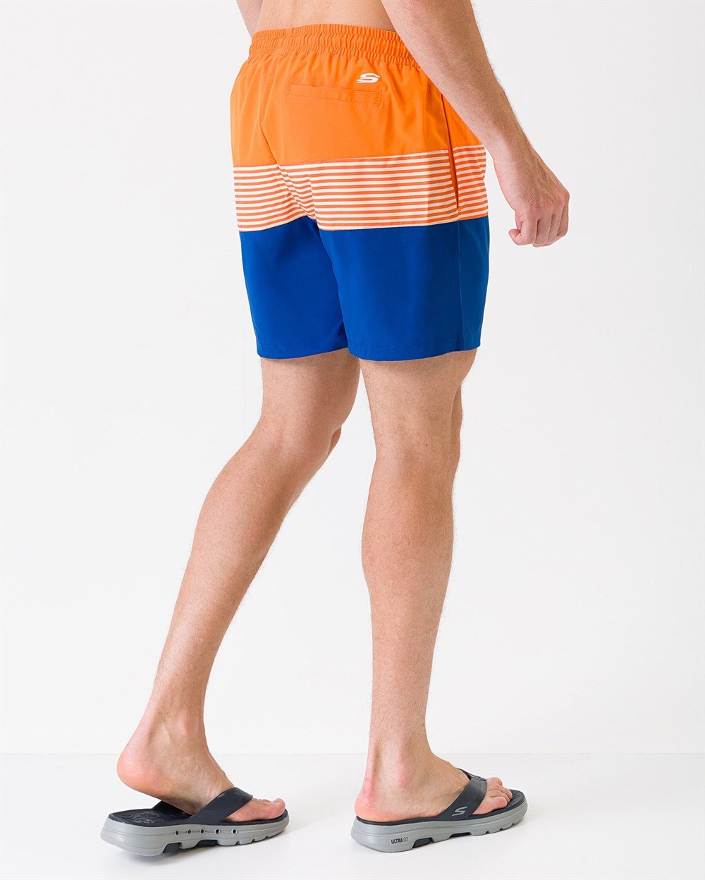 Skechers Swimwear M Colorblock Swimshort Erkek Şort - S201169-700