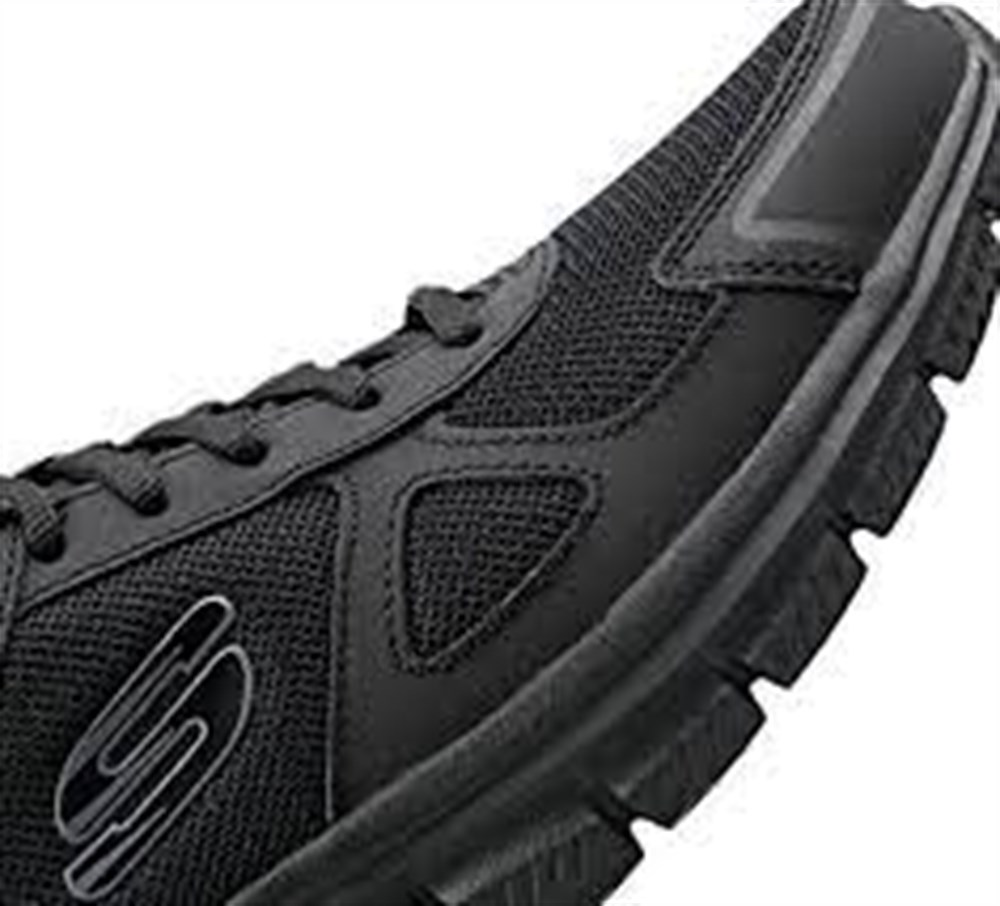 Skechers Track Scloric Erkek Siyah Günlük Ayakkabı - 52631 BBK