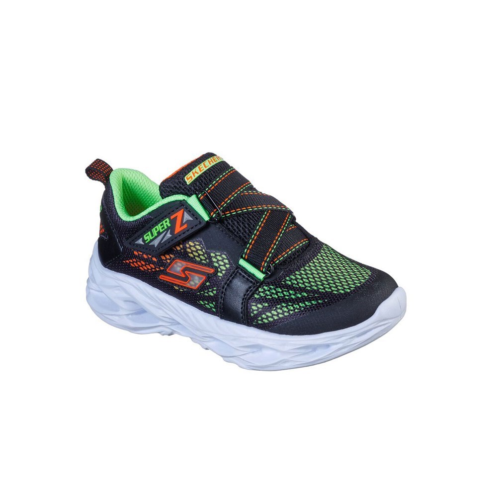 Skechers Vortex-Flash - Denlo Erkek Çocuk Siyah Günlük Ayakkabı - 400031N BBLM