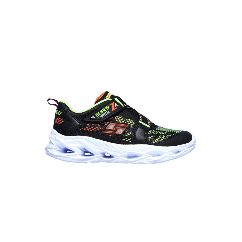 Skechers Vortex-Flash - Denlo Erkek Çocuk Siyah Günlük Ayakkabı - 400031N BBLM