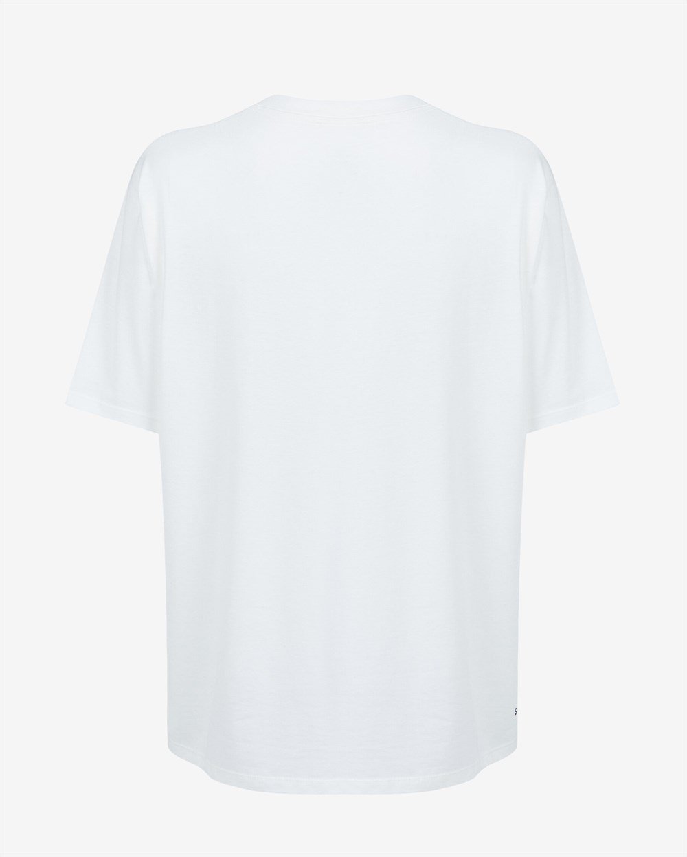 Skechers W Asymmetric  T-Shirt Kadın Beyaz T-shirt - S212932-100