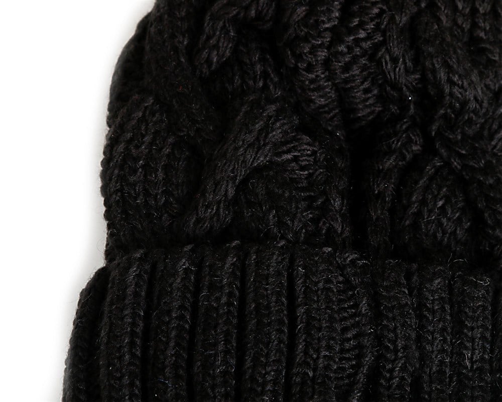 Skechers W Beanie Headwear Kadın Siyah Bere - S212412-001