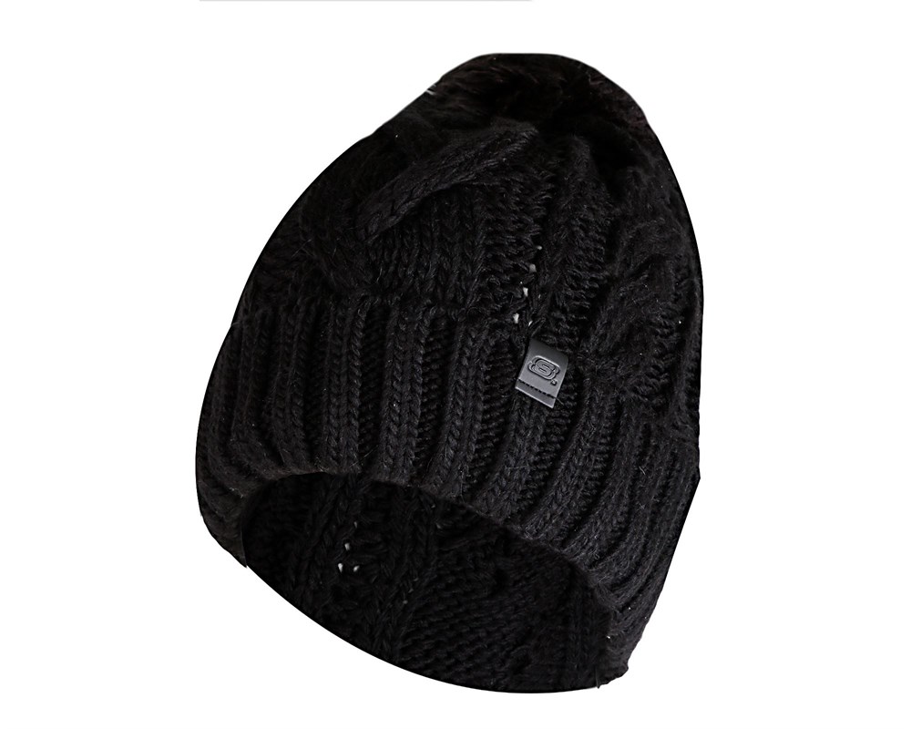 Skechers W Beanie Headwear Kadın Siyah Bere - S212412-001