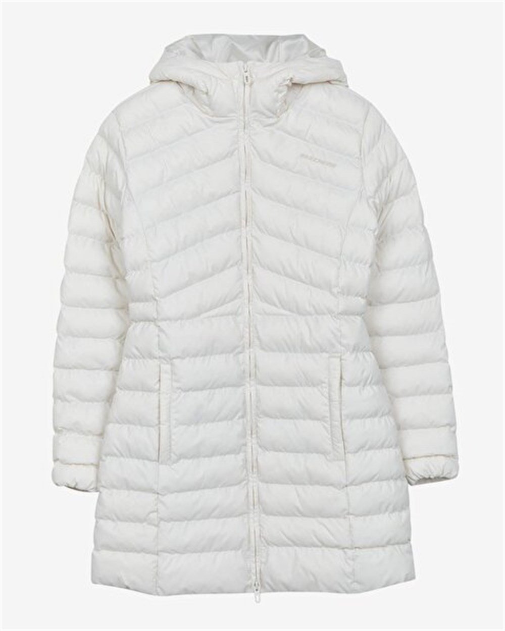 Skechers W Essentil Maxi Lenght Hooded Jacket Kadın Krem Ceket - S212005-614