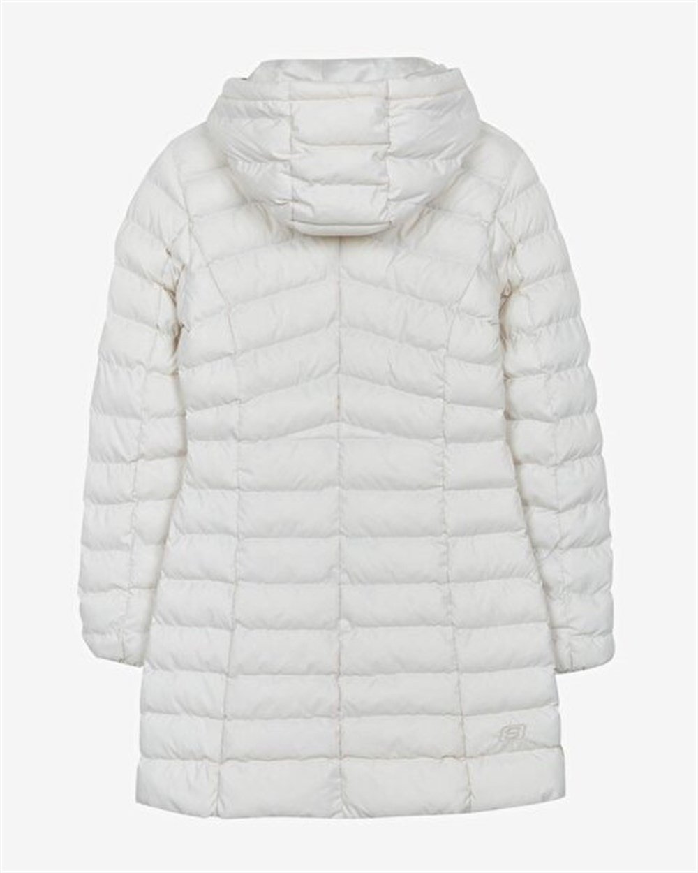 Skechers W Essentil Maxi Lenght Hooded Jacket Kadın Krem Ceket - S212005-614
