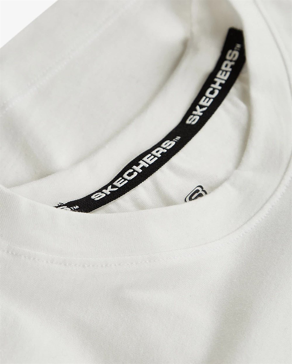 Skechers W Graphic Tee Big Logo T-Shirt Kadın Beyaz Günlük T-shirt - S221503-102