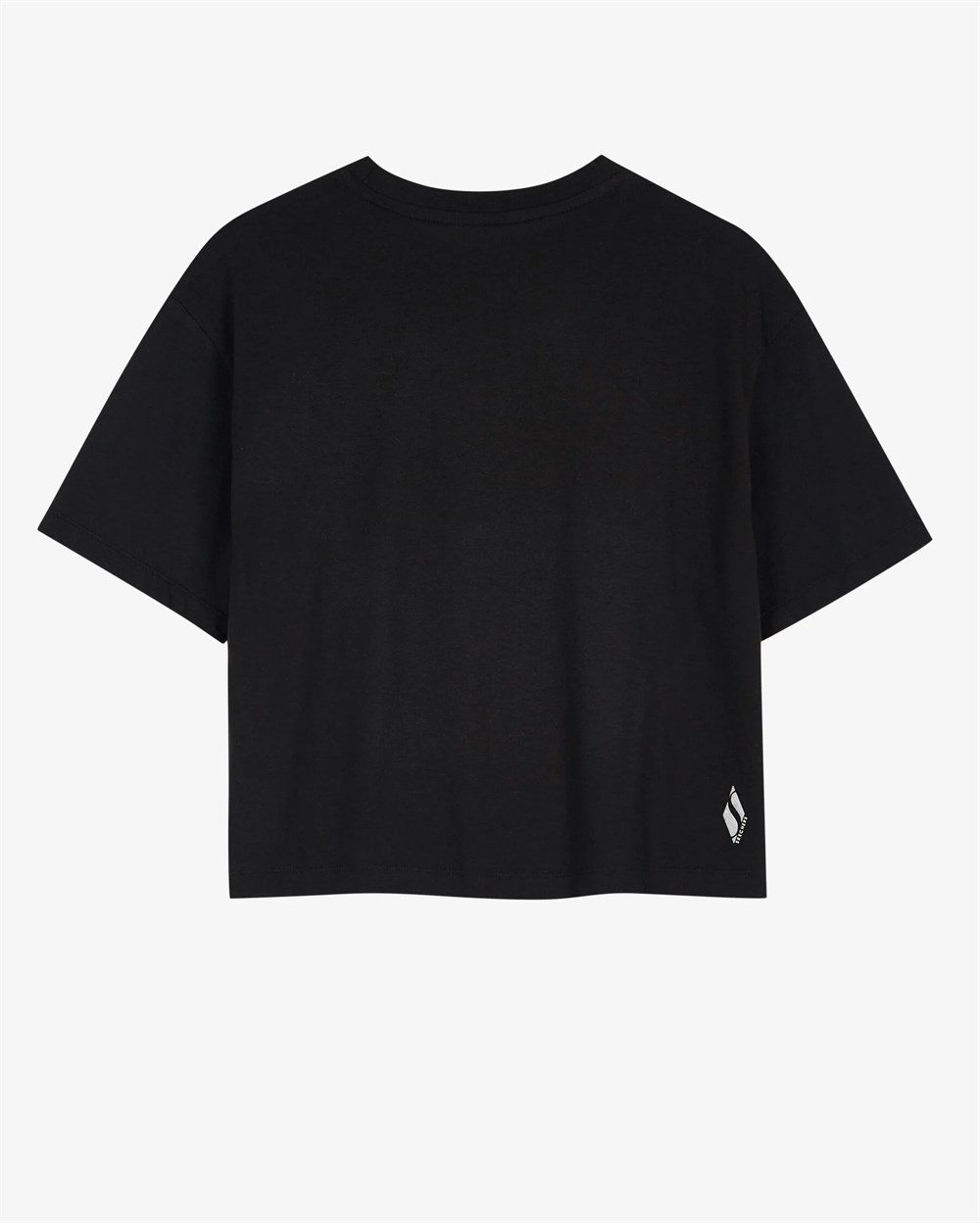 Skechers W Graphic Tee Shiny Logo T-Shirt Kadın Siyah Günlük T-shirt - S221175-001