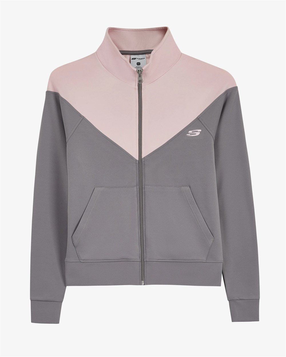 Skechers W Micro Color Block Suit Kadın Gri Eşofman Takımı - S212251-003