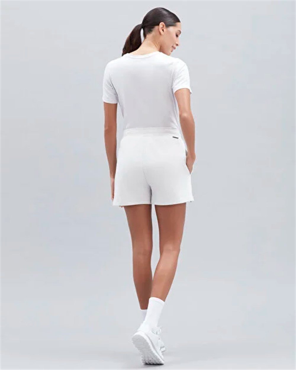 Skechers W New Basics 5 Inch Short Kadın Gri Günlük Şort - S212184-013