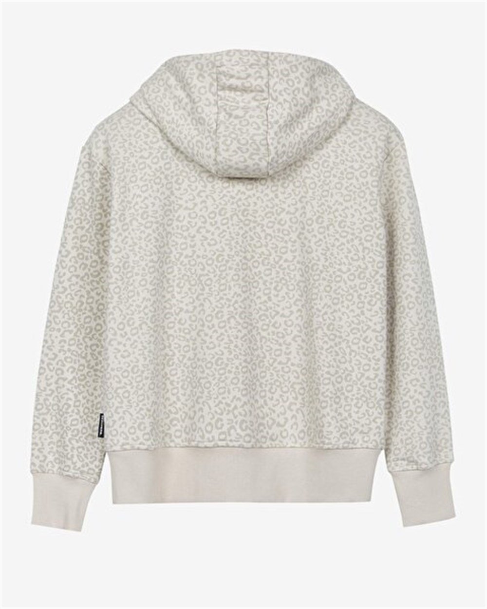 Skechers W Printed Full Zip Hoodie Kadın Gri Sweatshirt - S212081-043