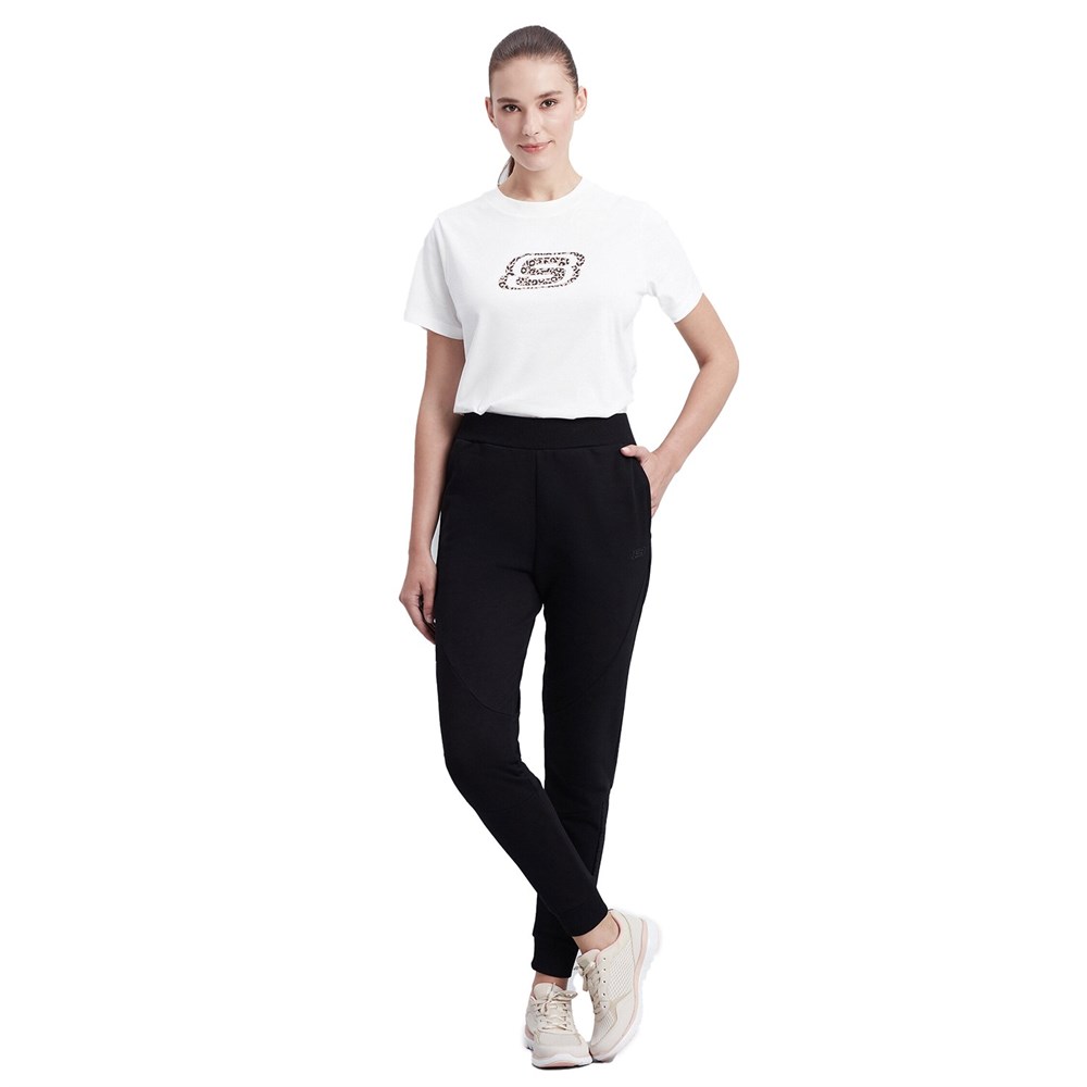 Skechers W Printed Jogger Sweatpant Kadın Siyah Eşofman Altı - S212085-001