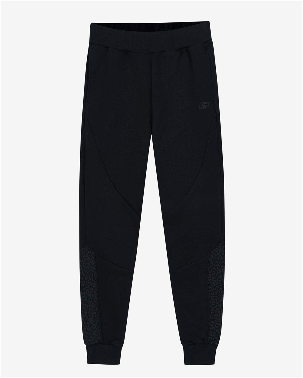 Skechers W Printed Jogger Sweatpant Kadın Siyah Eşofman Altı - S212085-001