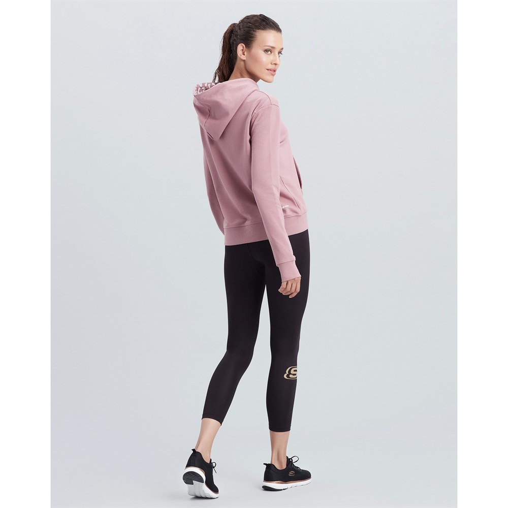 Skechers W Summits Hoodie Kadın Pembe Sweatshirt - S212404-620