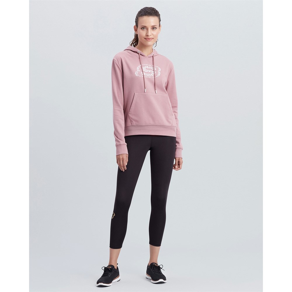 Skechers W Summits Hoodie Kadın Pembe Sweatshirt - S212404-620