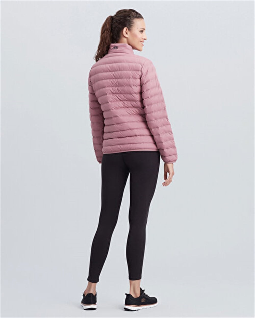 Skechers W Turtle Neck Essential Jacket Kadın Pembe Ceket - S212273-620