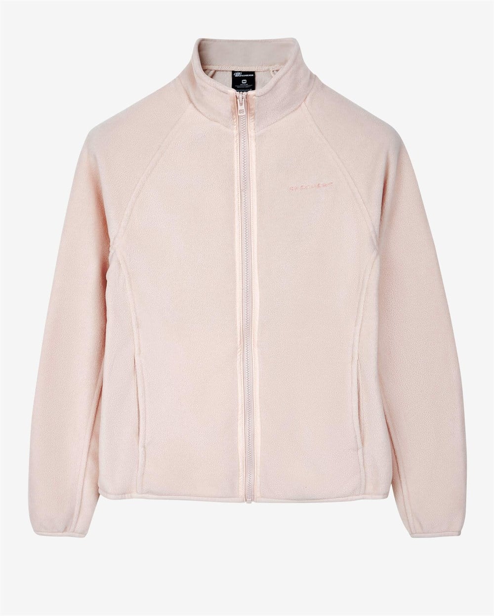 Skechers W Turtle Neck Full Zip Polar Kadın Pembe Sweatshirt - S212935-620