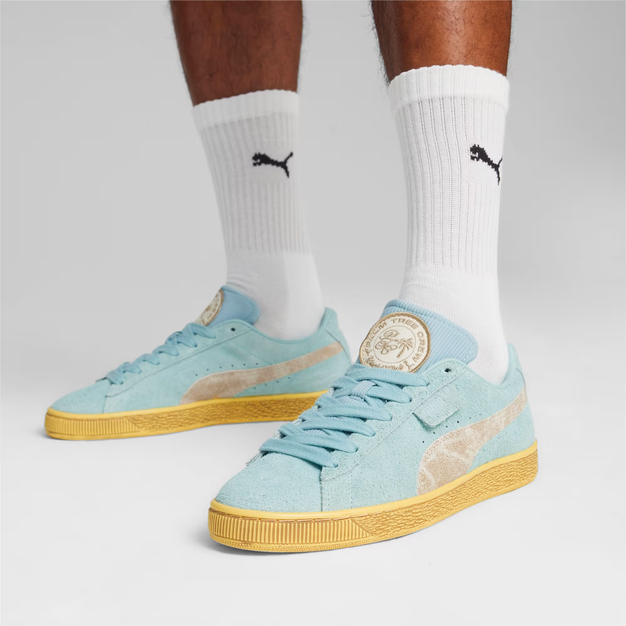 Suede B Palm Tree Crew Erkek Sneaker