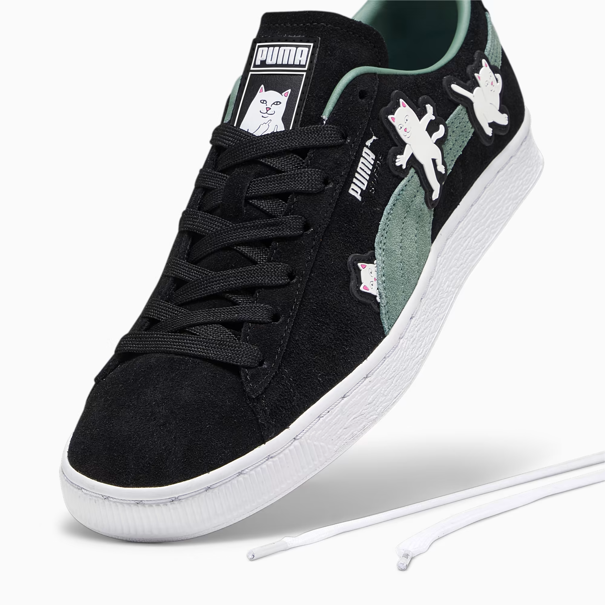 Suede Black Ripndip Erkek Sneaker