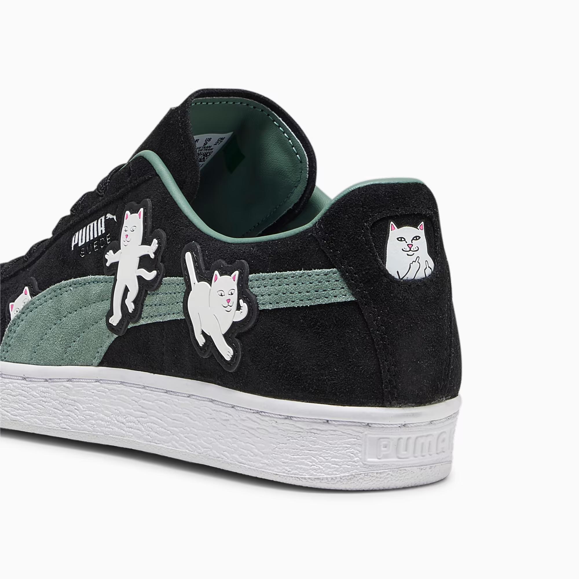 Suede Black Ripndip Erkek Sneaker