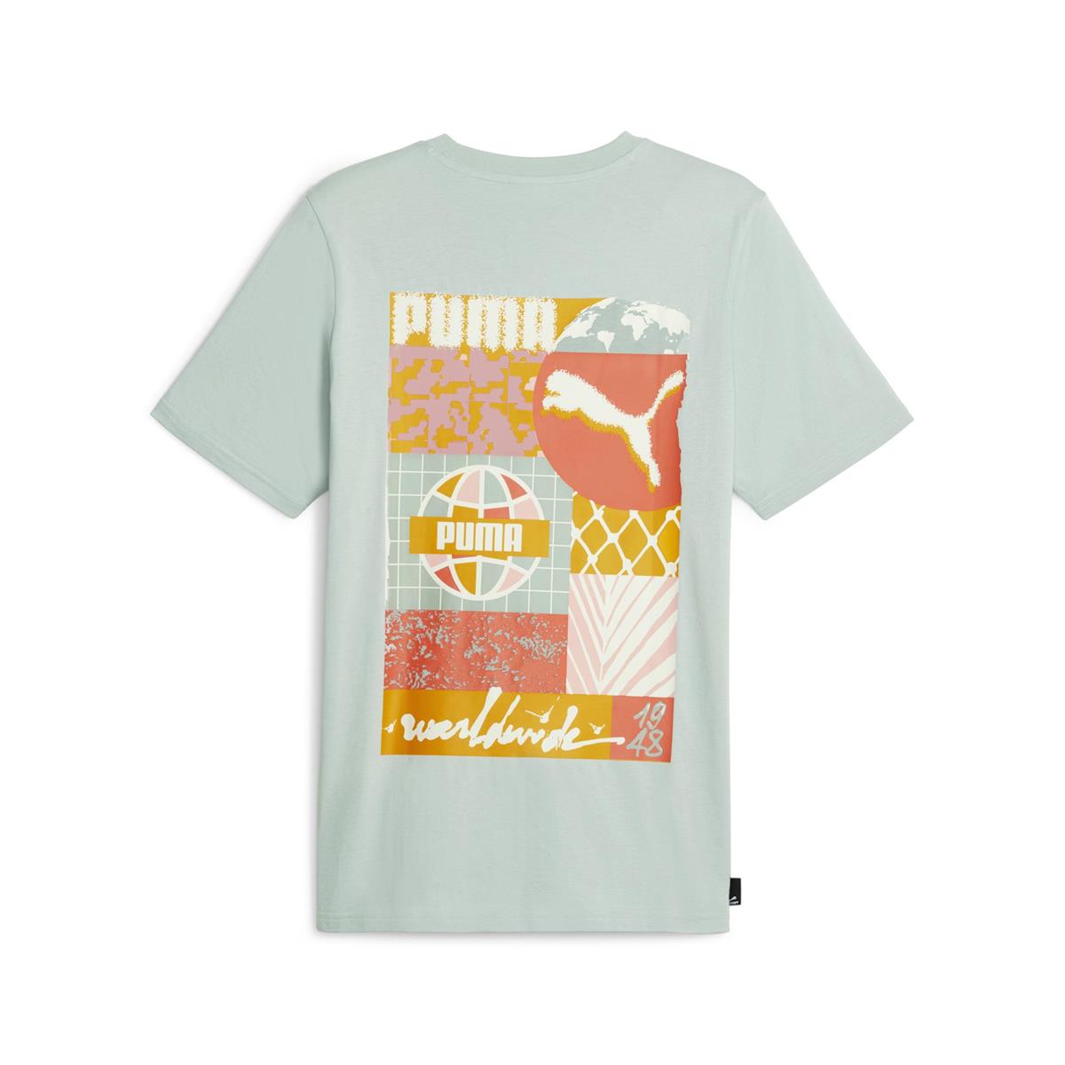 Swxp Puma Worldwide Graphic Tee Erkek T-shirt