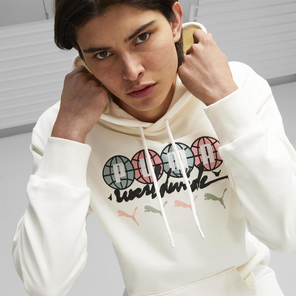 Swxp Puma Worldwide Hoodie Tr Erkek Sweatshirt