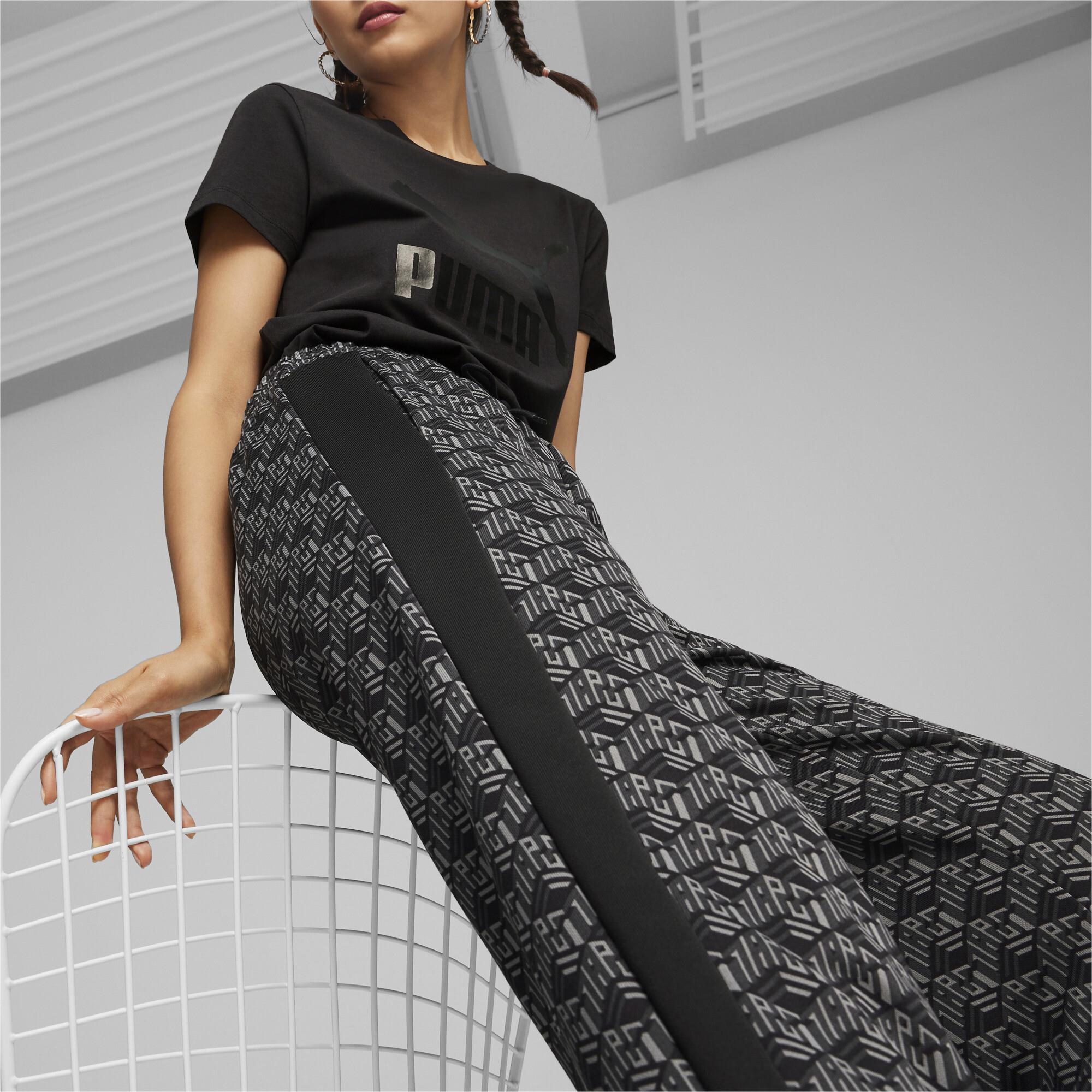 T7 Aop Straight Track Pants Kadın Eşofman Altı