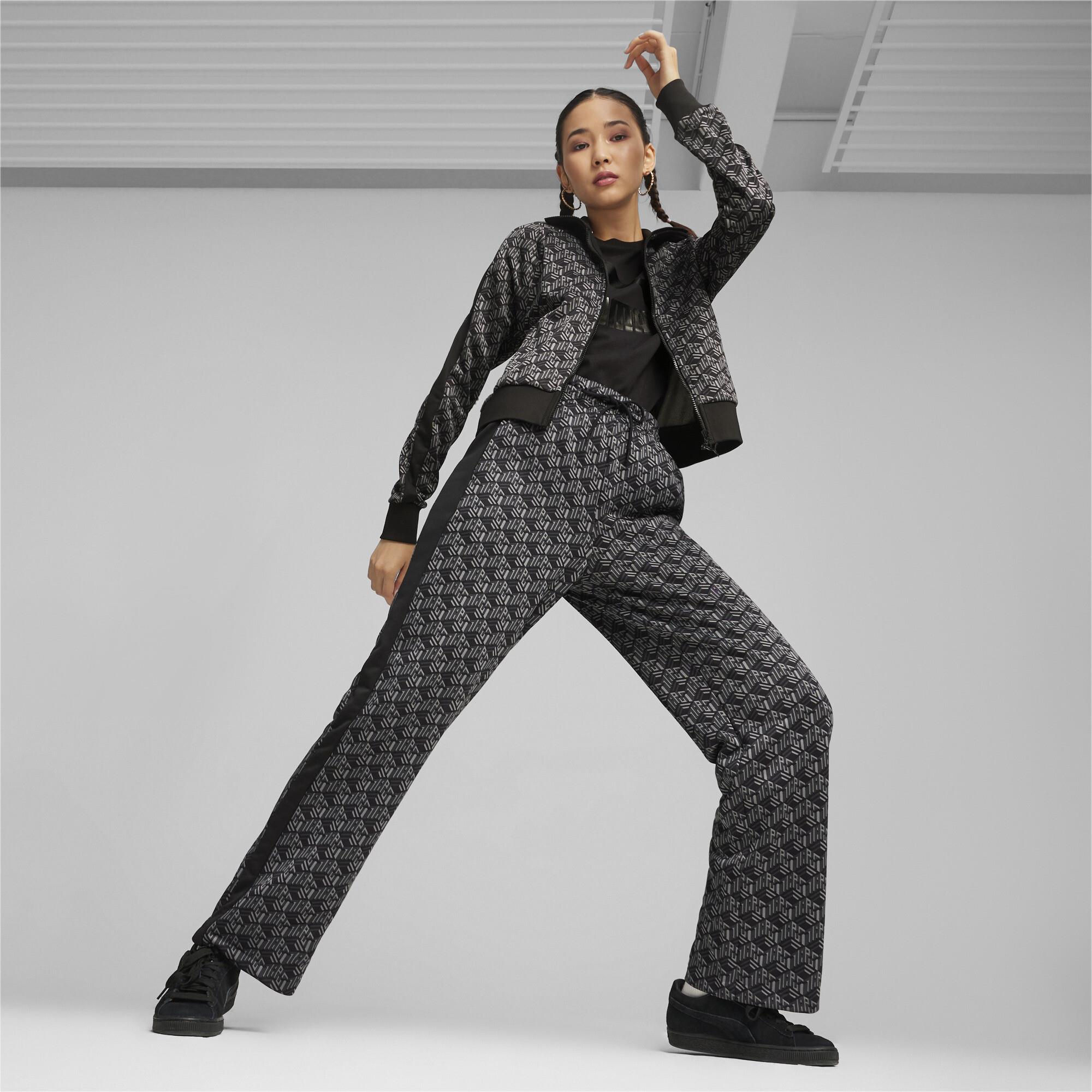 T7 Aop Straight Track Pants Kadın Eşofman Altı
