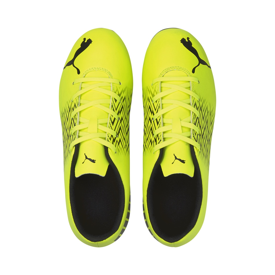TACTO FG AG Jr Yellow Alert-Puma Black