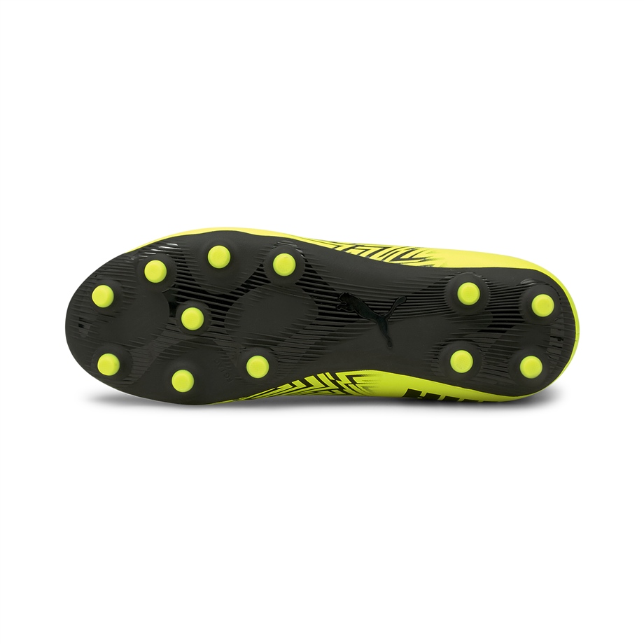 TACTO FG AG Jr Yellow Alert-Puma Black